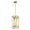 Z-Lite Easton Chandelier, 4-Light, 9.25 In.W x 18.75 In.H, Rubbed Brass/Rubbed Brass 3038-4RB - alternate 2
